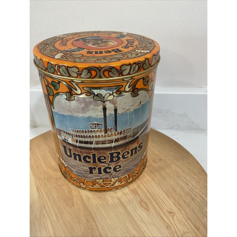Vintage Uncle Ben's Rice Tin - Limited Edition 40th Anniversary 1943 -1983